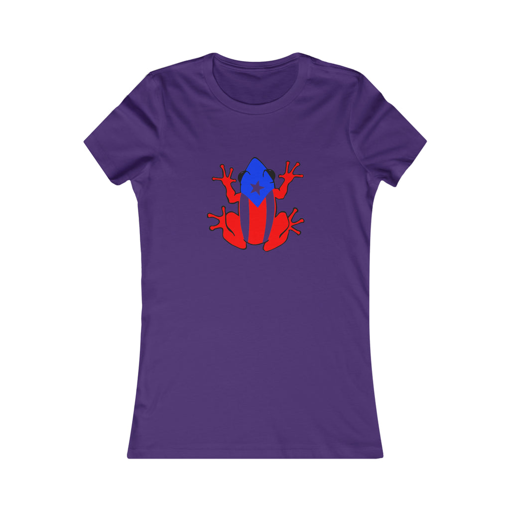 Puerto Rican Flag Coqui Women's Favorite Tee