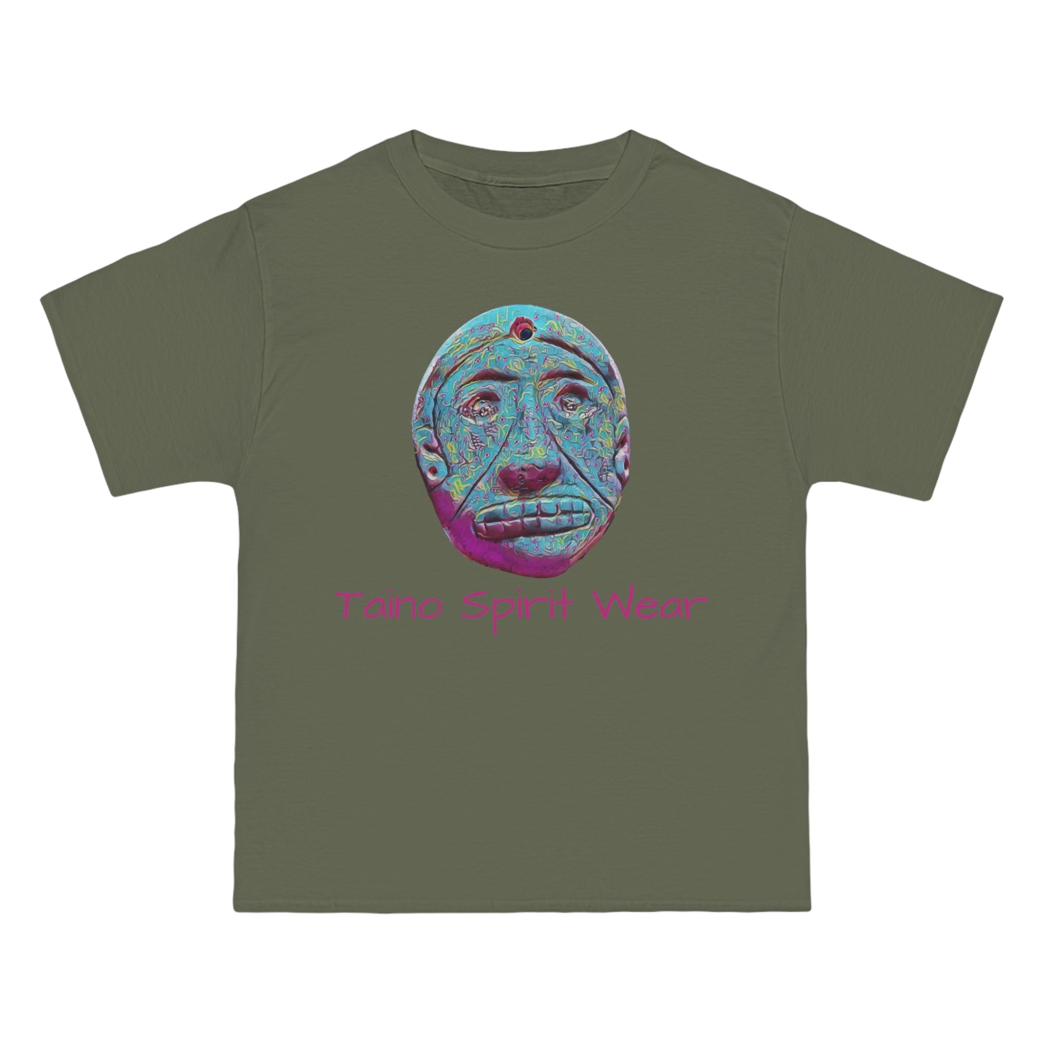 Blue Taino Artifact Beefy-T®  Short-Sleeve T-Shirt