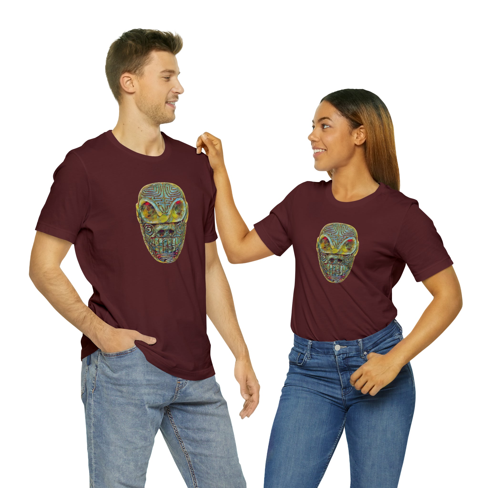 Taino Artifact Unisex Jersey Short Sleeve Tee