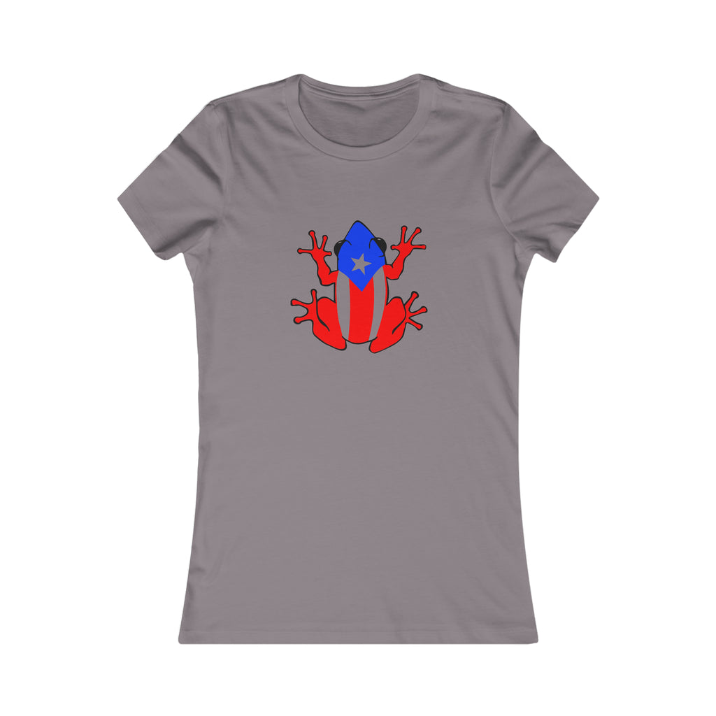 Puerto Rican Flag Coqui Women's Favorite Tee