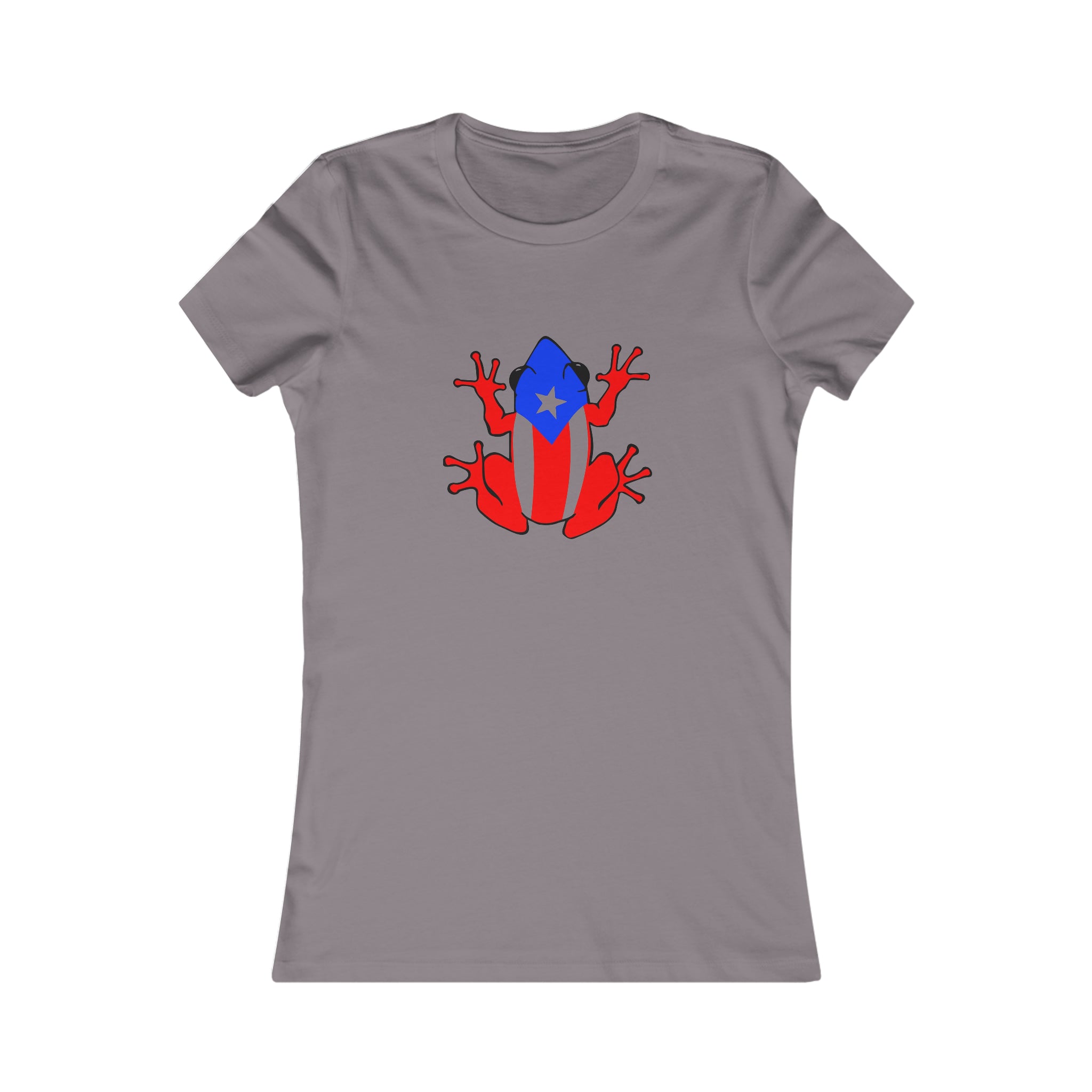 Puerto Rican Flag Coqui Women's Favorite Tee