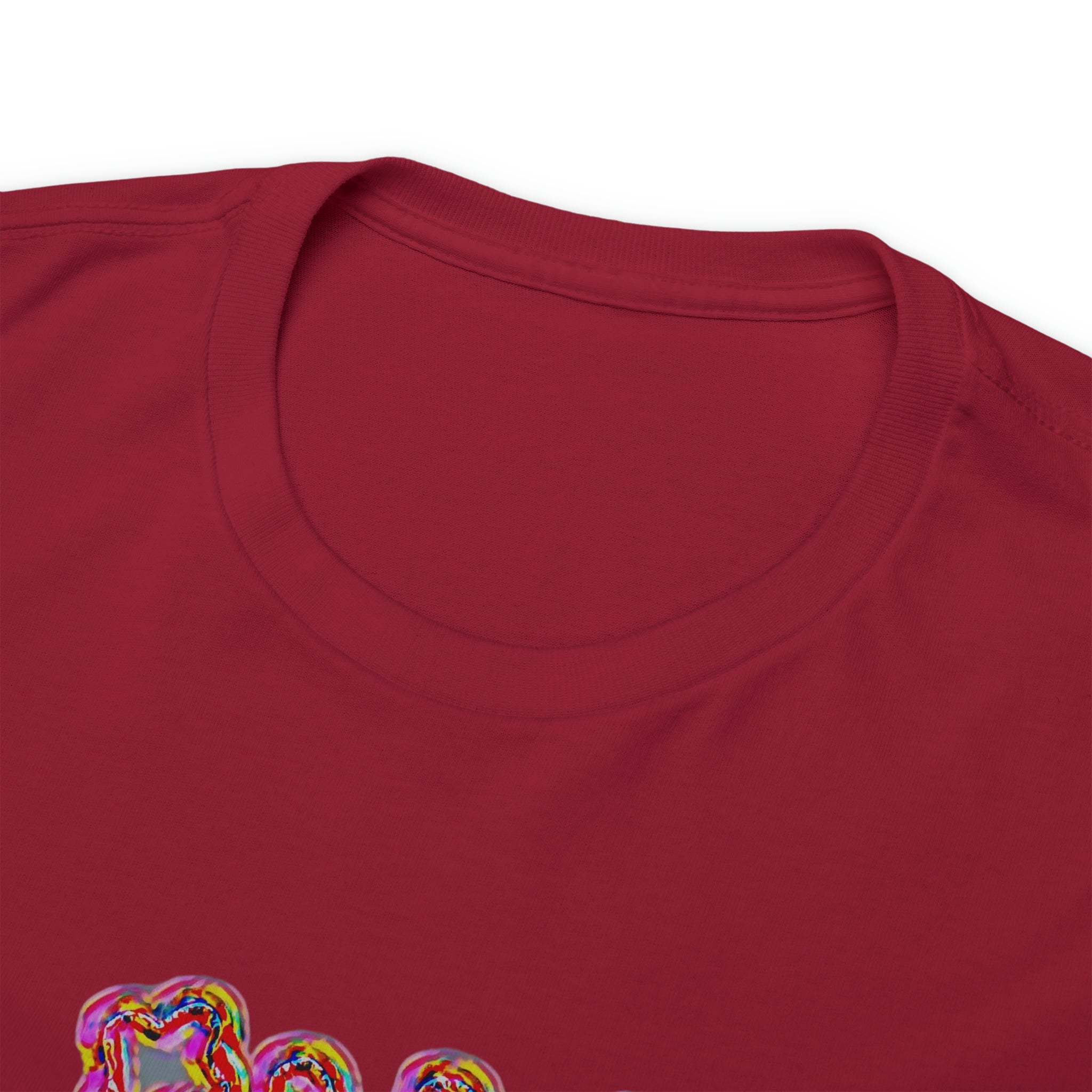 Taino/Puerto Rican Red Coqui Unisex Heavy Cotton Tee