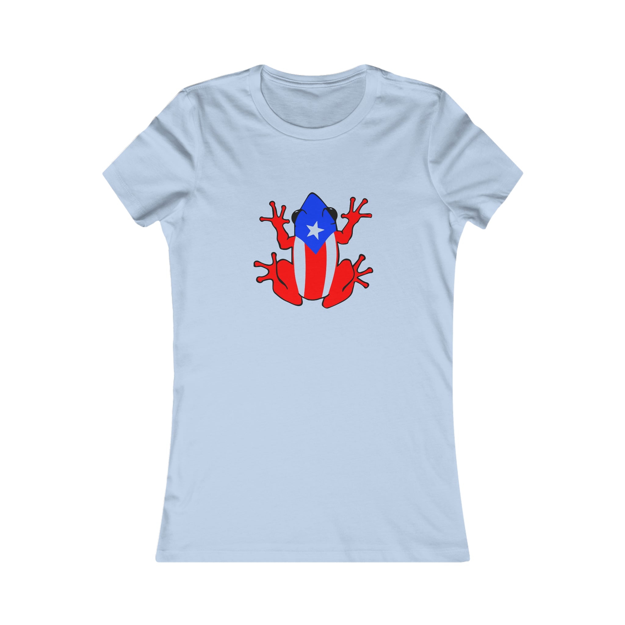 Puerto Rican Flag Coqui Women's Favorite Tee