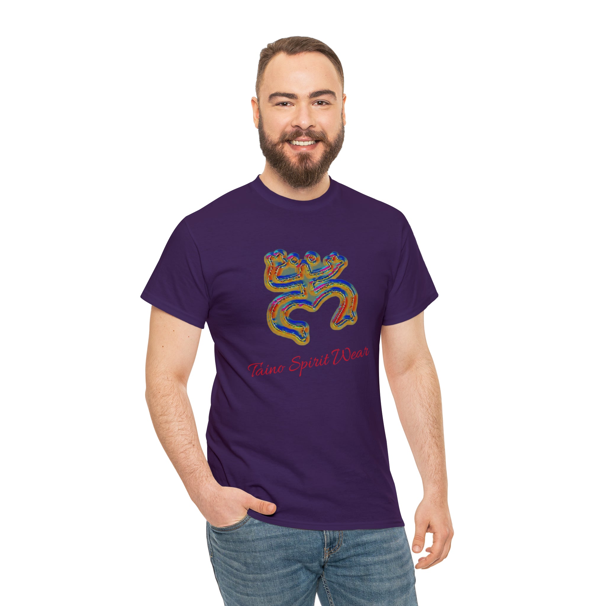 Taino/Puerto Rican Coqui Unisex Heavy Cotton Tee