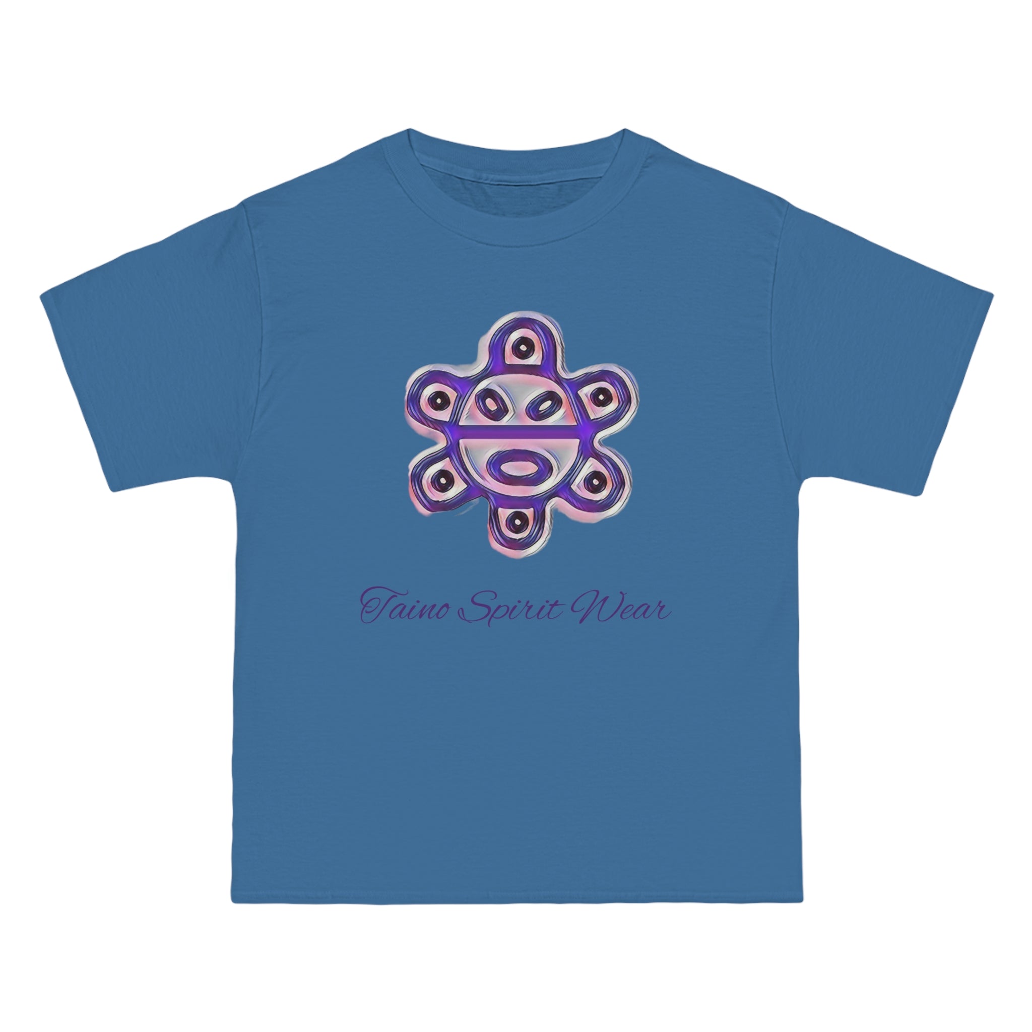 Purple Taino Sun Beefy-T®  Short-Sleeve T-Shirt
