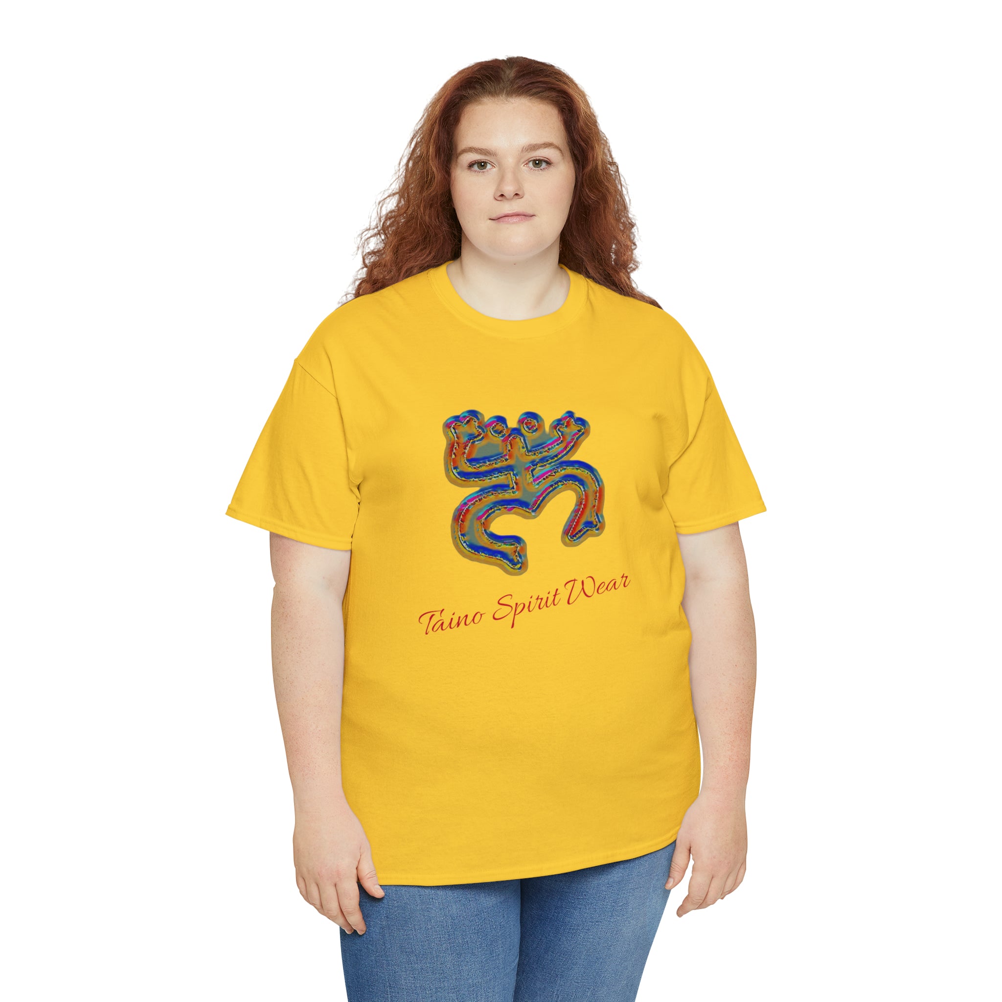 Taino/Puerto Rican Coqui Unisex Heavy Cotton Tee