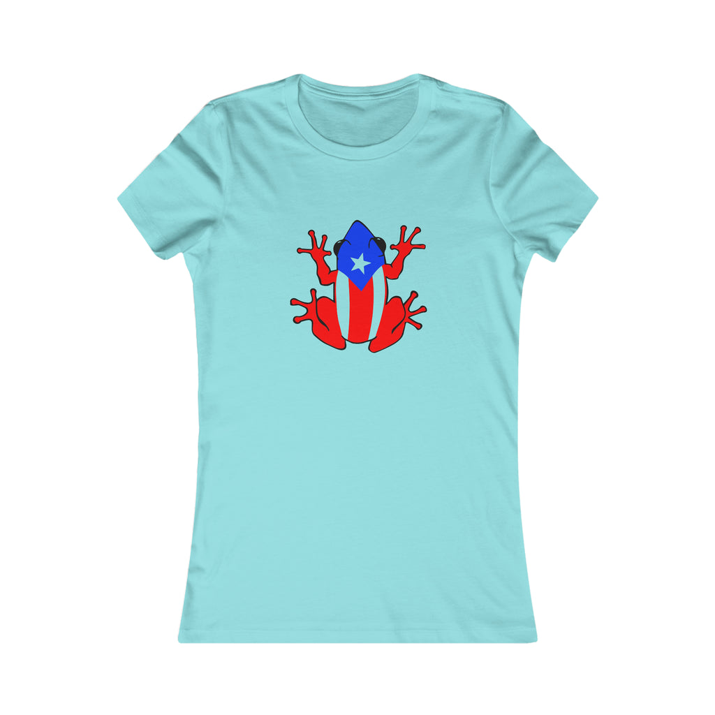 Puerto Rican Flag Coqui Women's Favorite Tee