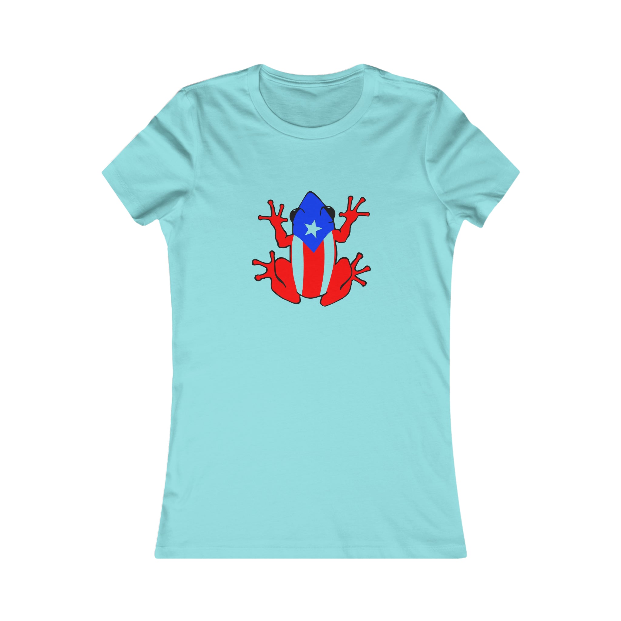 Puerto Rican Flag Coqui Women's Favorite Tee
