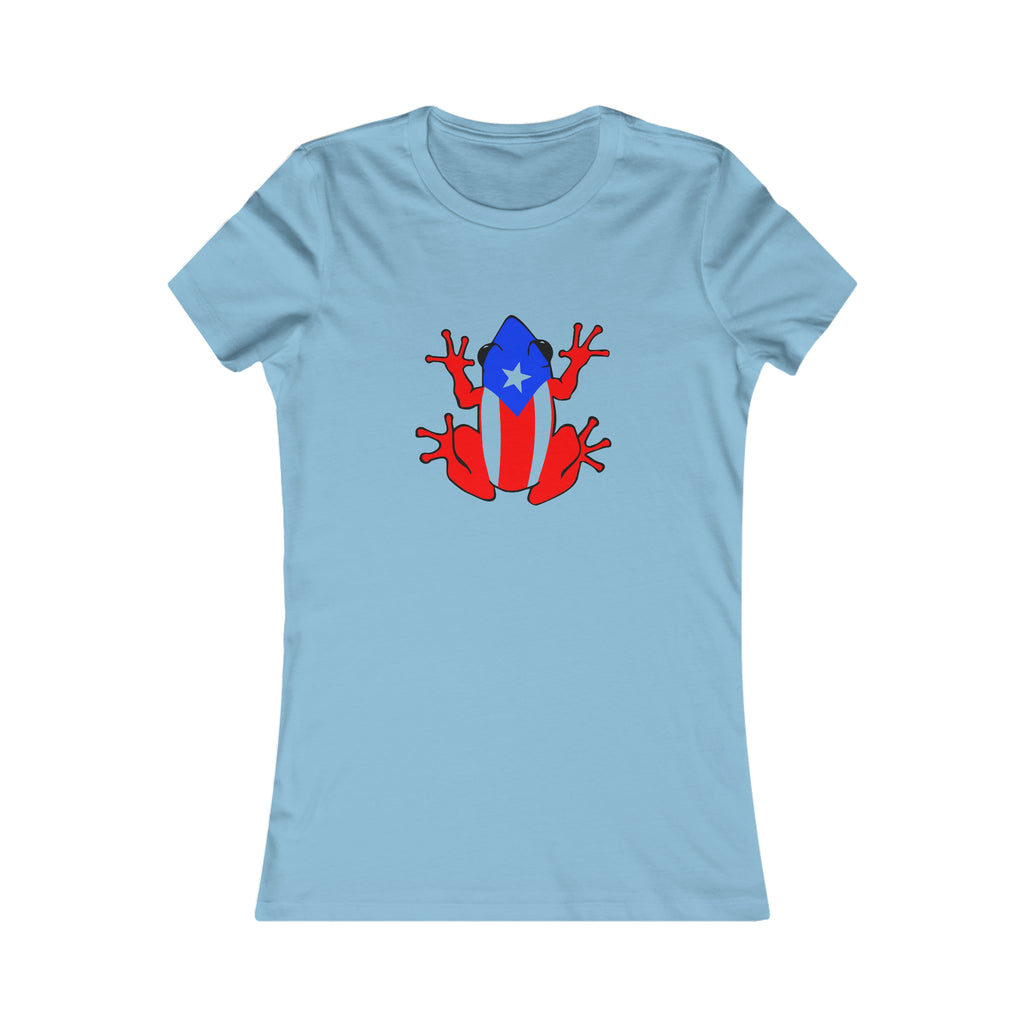 Puerto Rican Flag Coqui Women's Favorite Tee