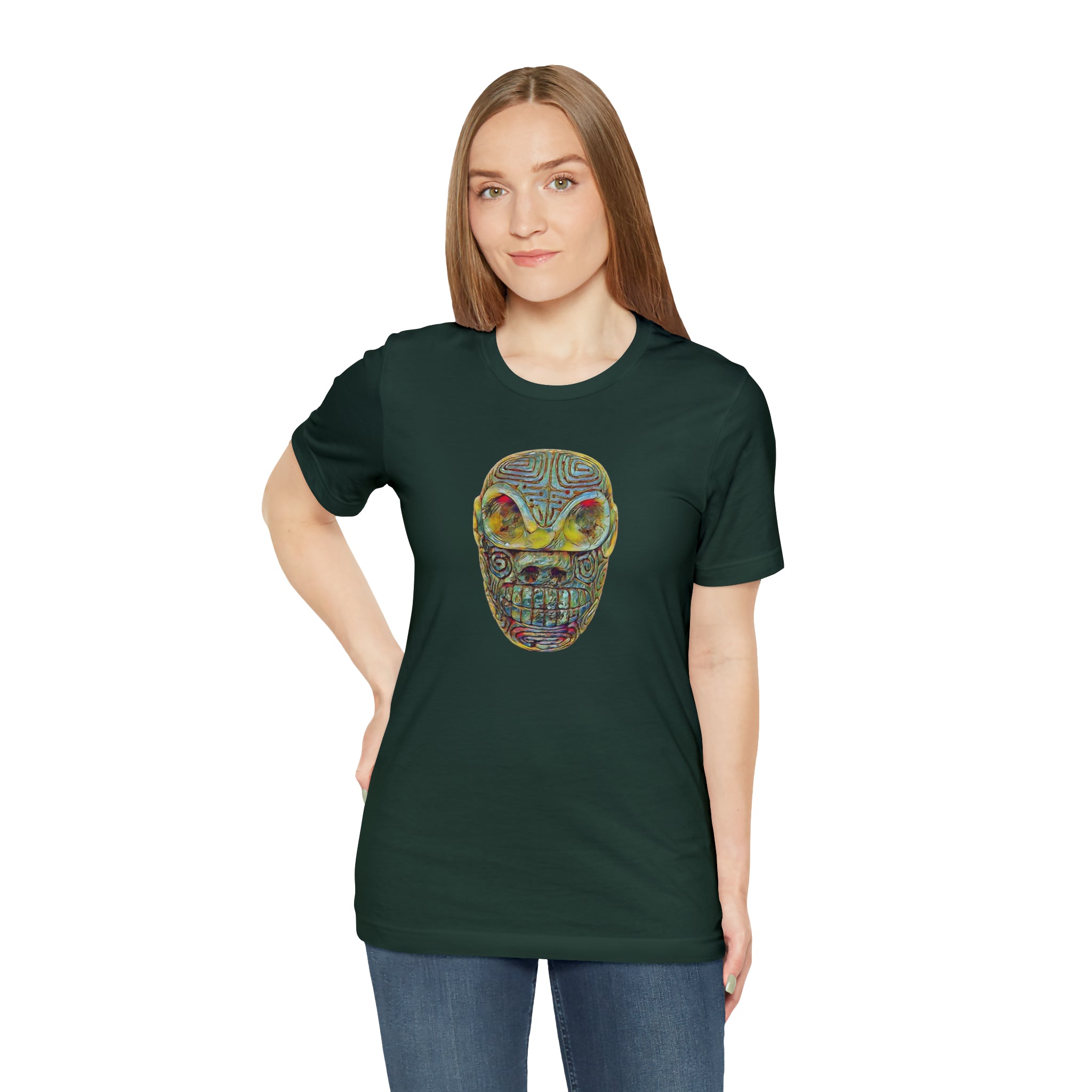 Taino Artifact Unisex Jersey Short Sleeve Tee