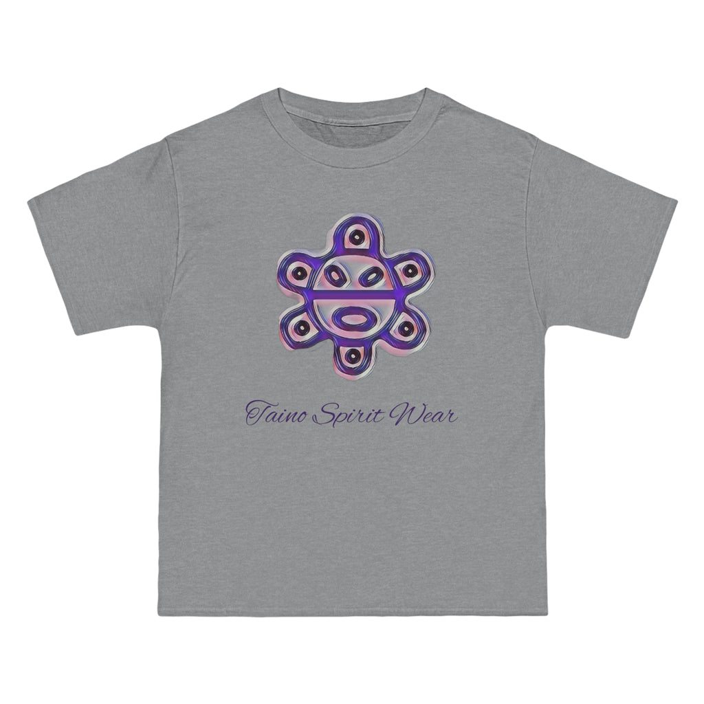 Purple Taino Sun Beefy-T®  Short-Sleeve T-Shirt