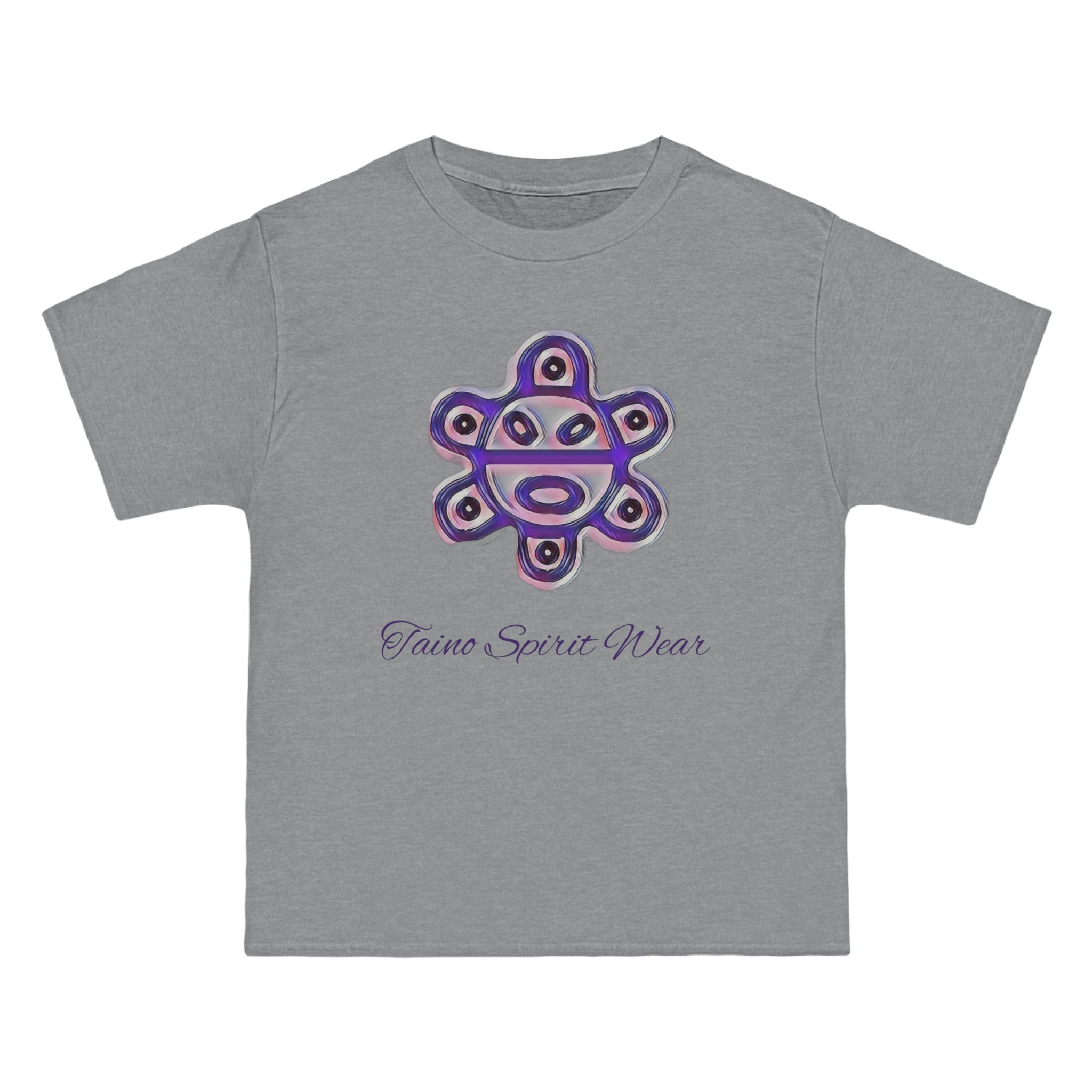 Purple Taino Sun Beefy-T®  Short-Sleeve T-Shirt