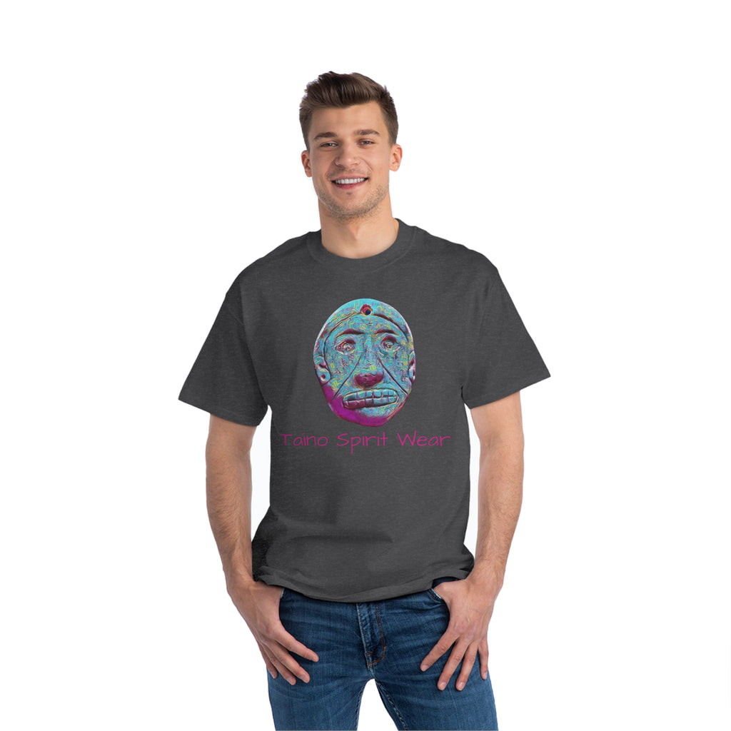 Blue Taino Artifact Beefy-T®  Short-Sleeve T-Shirt