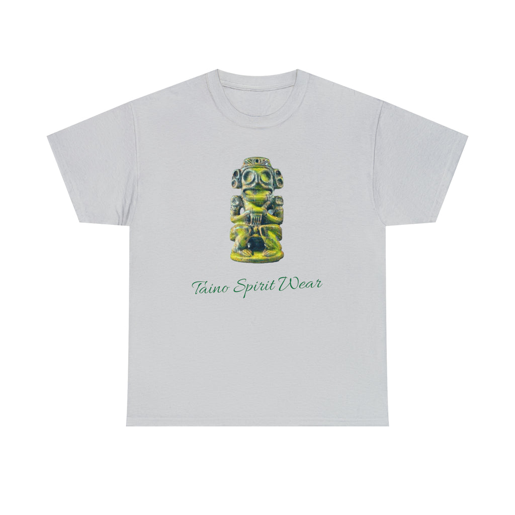 Taino Green Zemi Unisex Heavy Cotton Tee