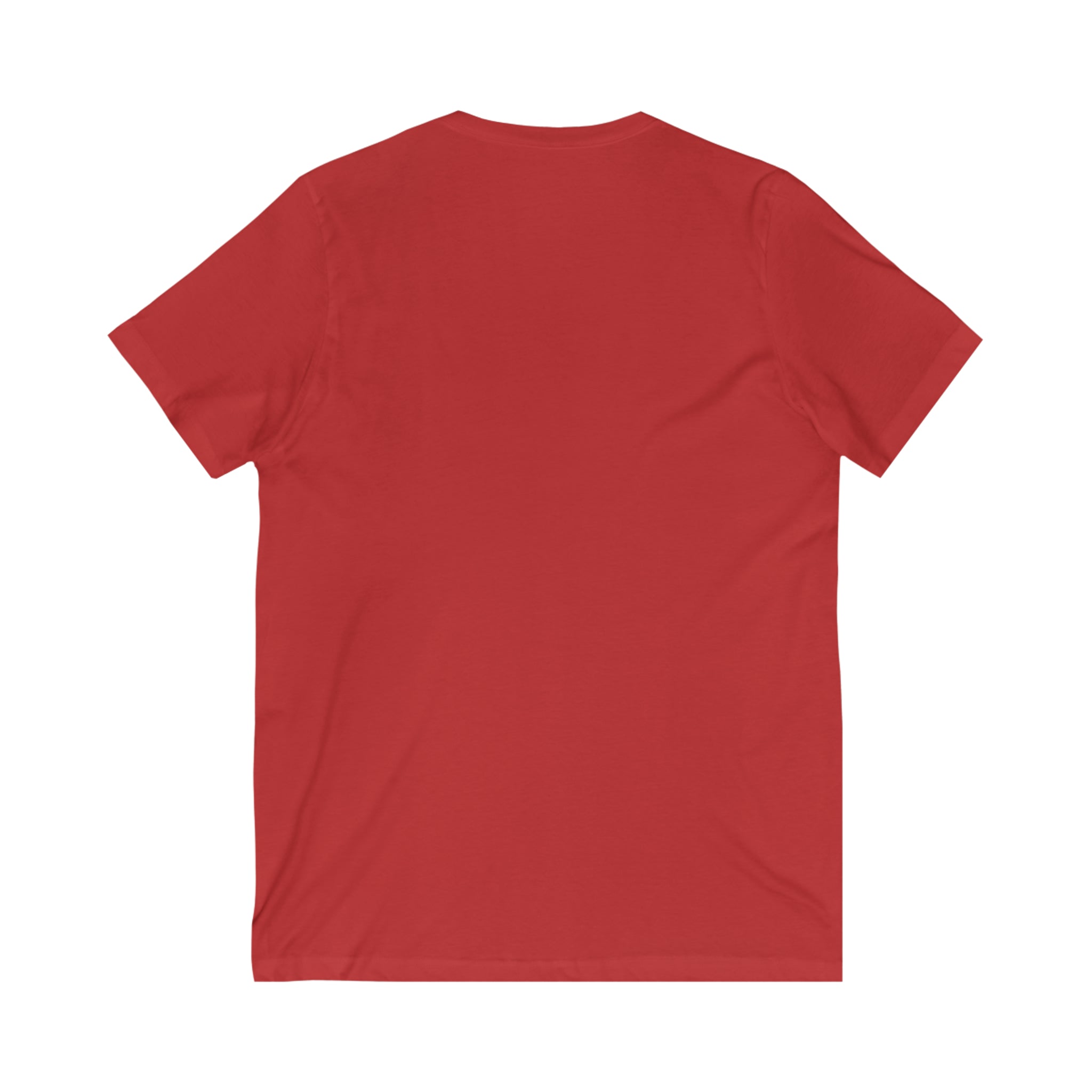 Taino Seashell Artifact Unisex Jersey Short Sleeve V-Neck Tee