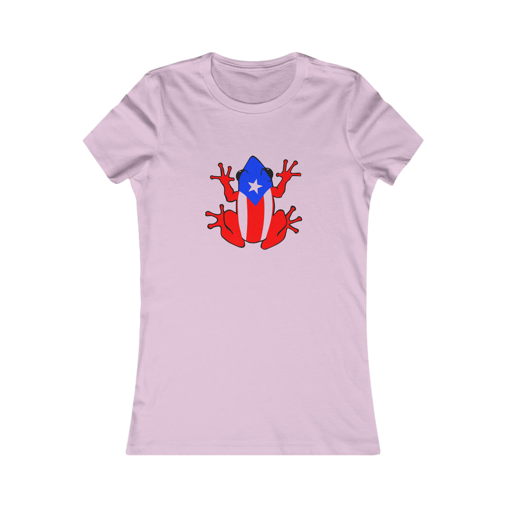 Puerto Rican Flag Coqui Women's Favorite Tee