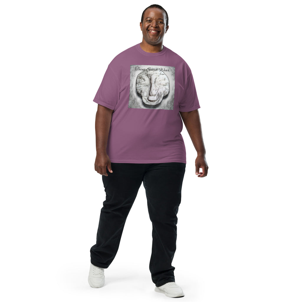 Taino Seashell Patch Men’s garment-dyed heavyweight t-shirt