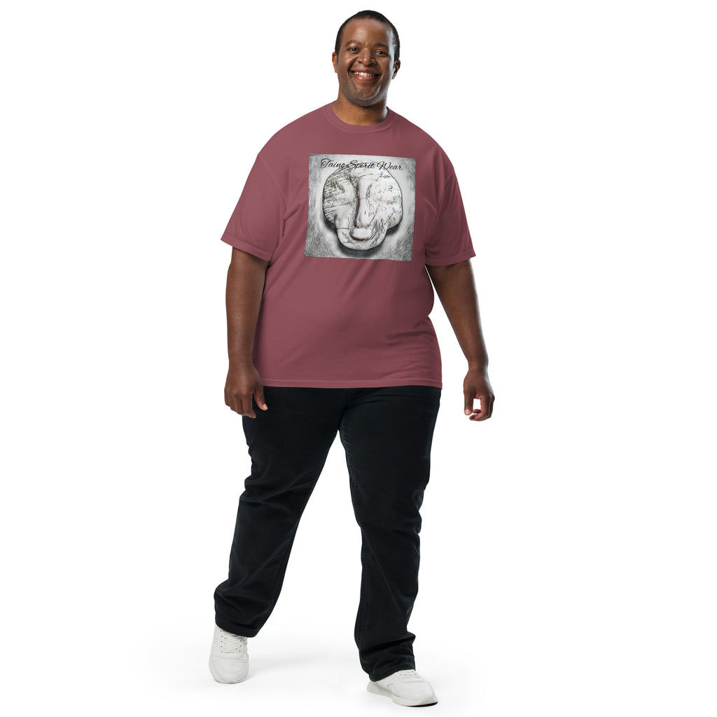 Taino Seashell Patch Men’s garment-dyed heavyweight t-shirt