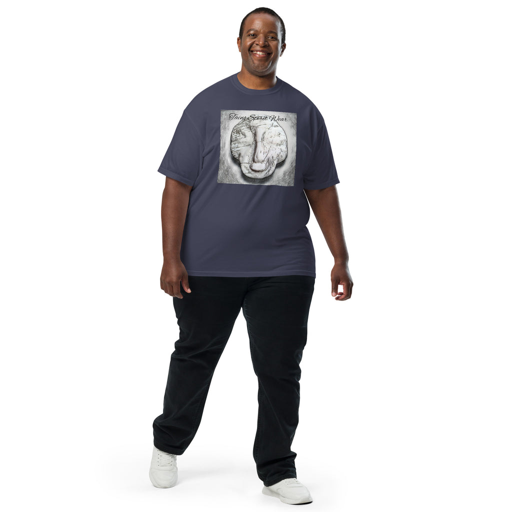 Taino Seashell Patch Men’s garment-dyed heavyweight t-shirt